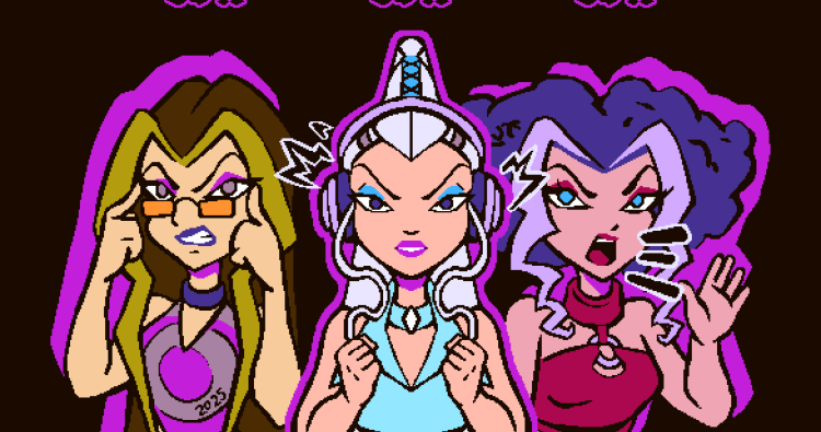 the Trix from Winx Club - Pixel Parmesan